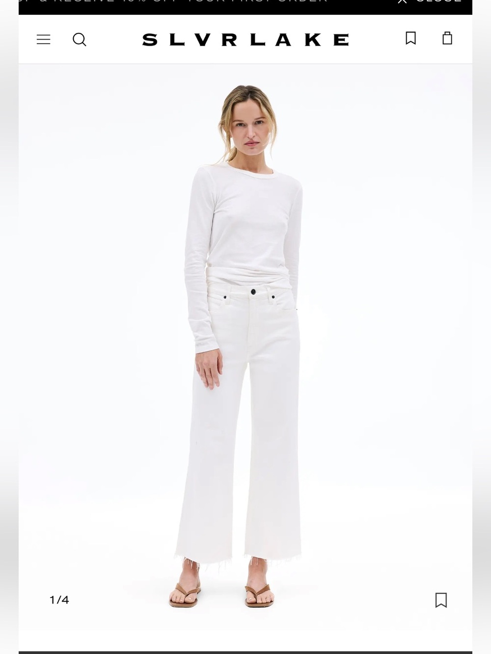 SLVRLAKE Grace jeans